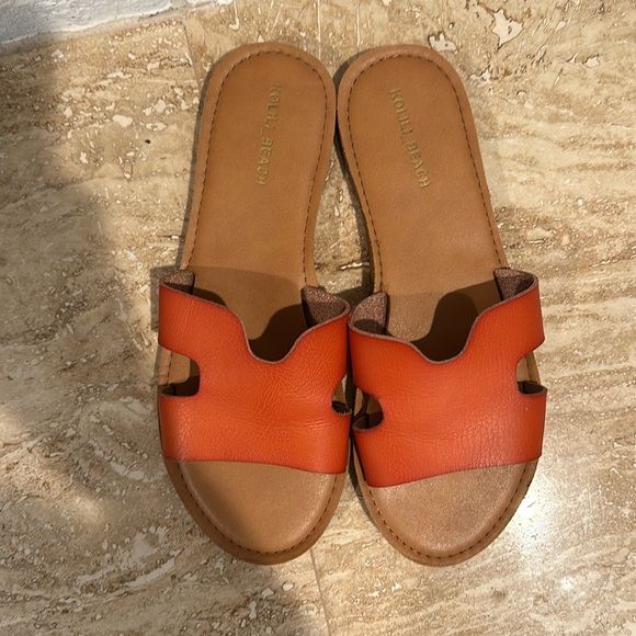 Brown Sandals 8 - Picture 2 of 3